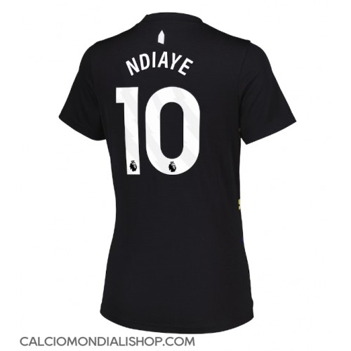 Maglie da calcio Everton Iliman Ndiaye #10 Terza Maglia Femminile 2025-26 Manica Corta